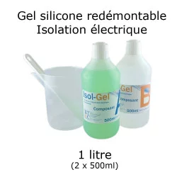 bidon de gel silicone étanche bi composant 1 litre