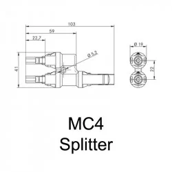 schéma séparateur MC4 schéma séparateur MC4