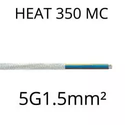 câble cuivre nickelé isolé fibre de verre pour tenue haute température 350°C 5G1.5mm2