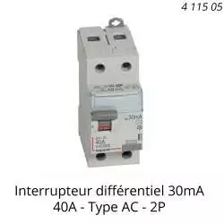 interrupteur differentiel legrand 411505