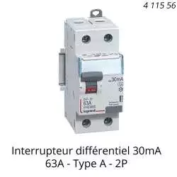 interrupteur differentiel legrand 411556