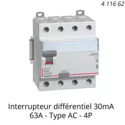 interrupteur differentiel legrand 411662