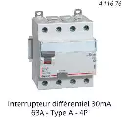 interrupteur differentiel legrand 411676