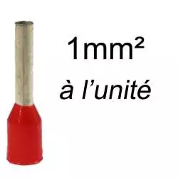 embout de câblage 1mm2