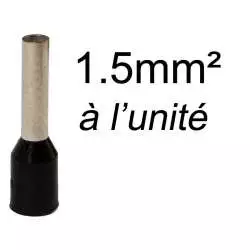 embout de câblage 1.5mm2