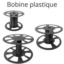 bobine plastique taille S diamètre 120mm