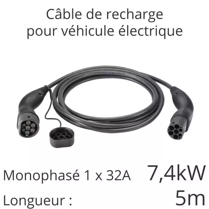 Câble de recharge pour V.E.