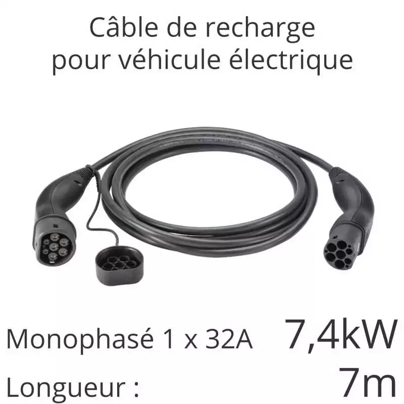 Câble de recharge pour V.E.