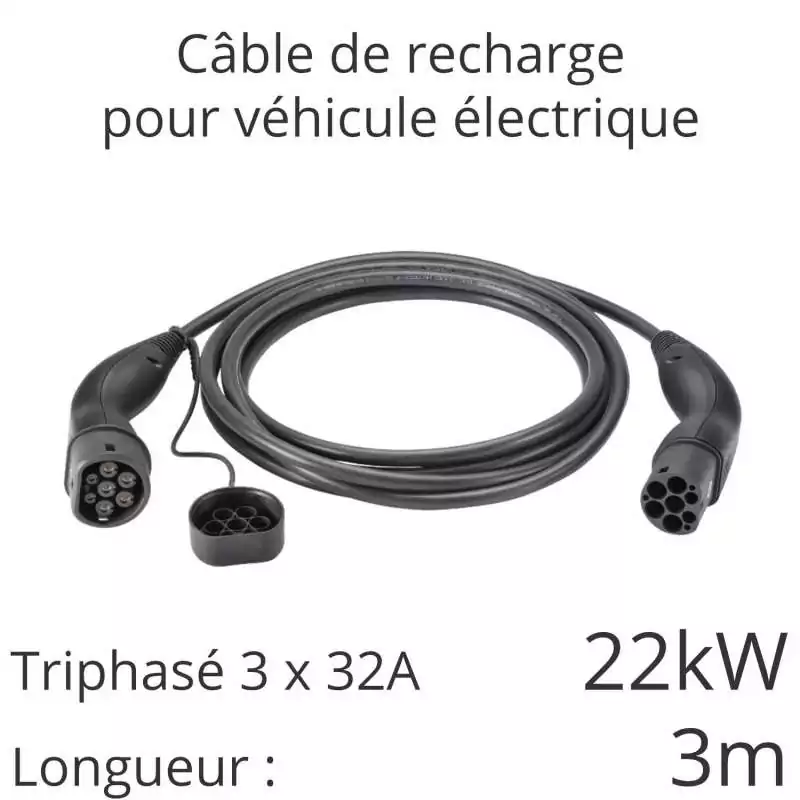 Câble de recharge pour V.E.