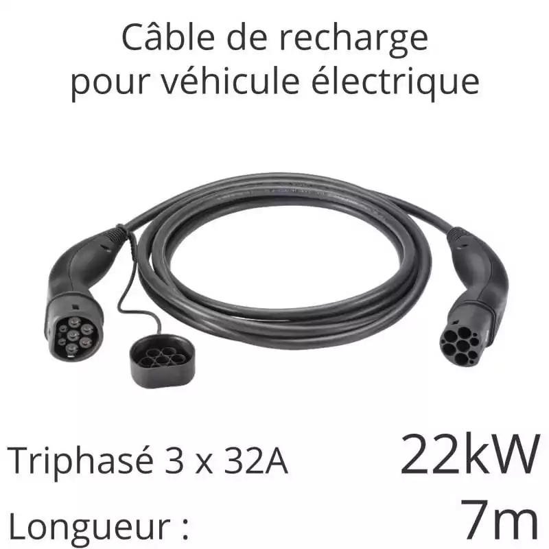 Câble de recharge pour V.E.
