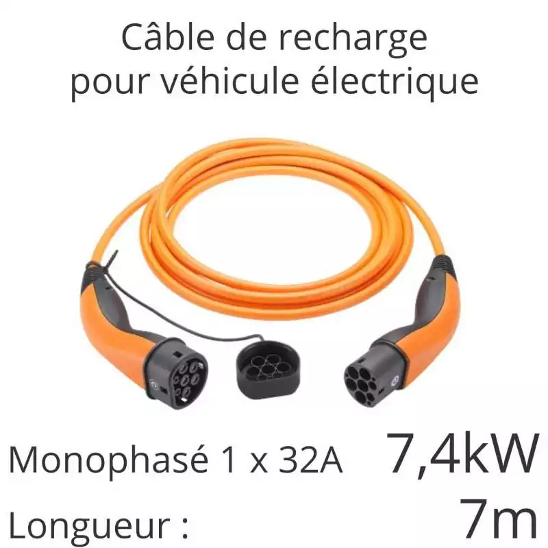Câble de recharge pour V.E.