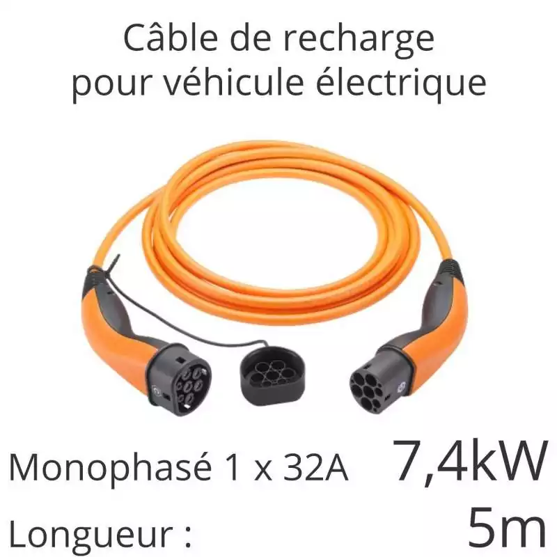 Câble de recharge pour V.E.