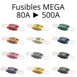 fusible MEGA 80A rouge