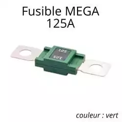 fusible MEGA 125A vert