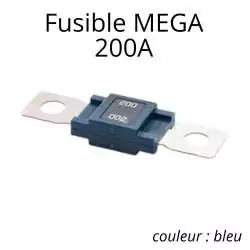 fusible MEGA 200A bleu