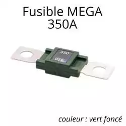fusible MEGA 350A vert foncé