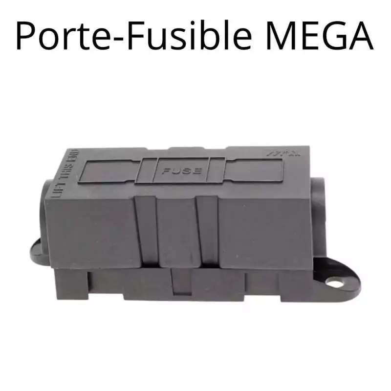 porte fusible MEGA vue de coté