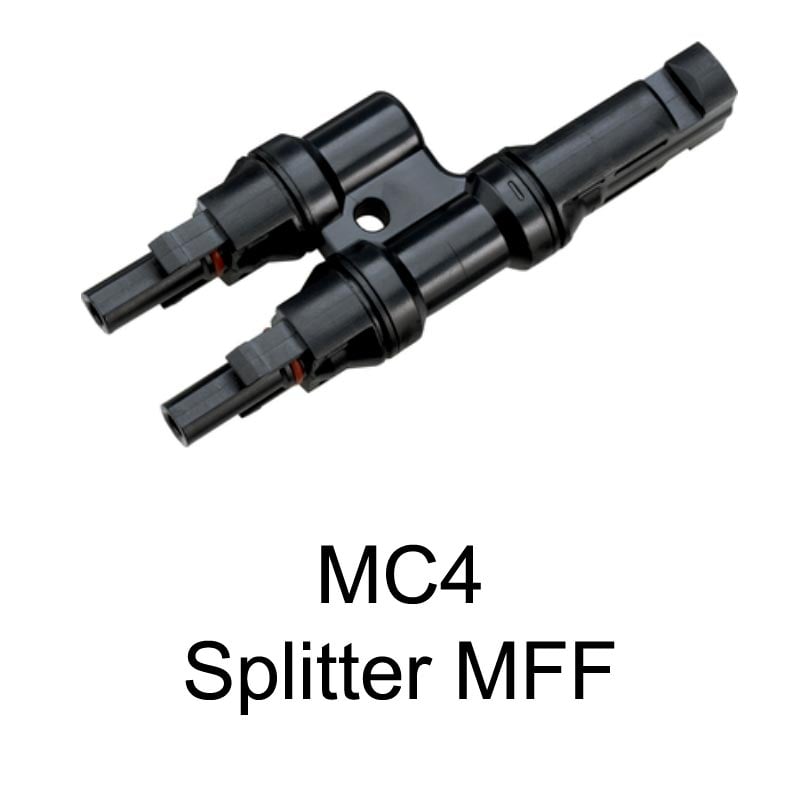 connecteur mc4 splitter male femelle femelle